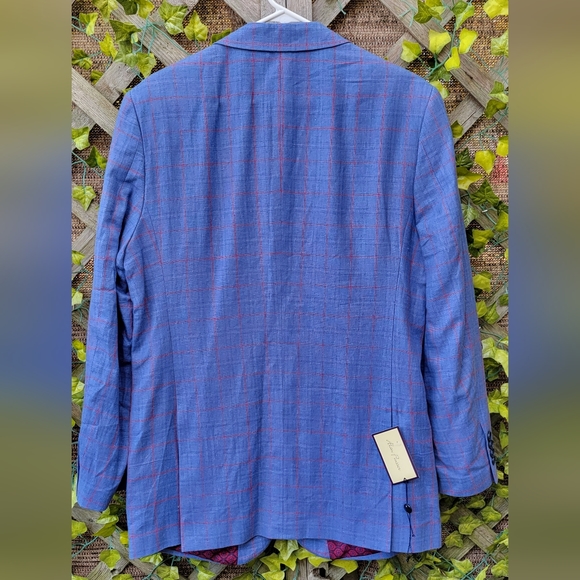 Alan Flusser NWT Mens Sports Coat Blazer - Picture 3 of 6